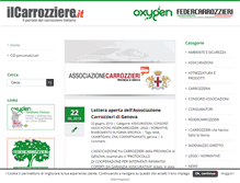 Tablet Screenshot of ilcarrozziere.it